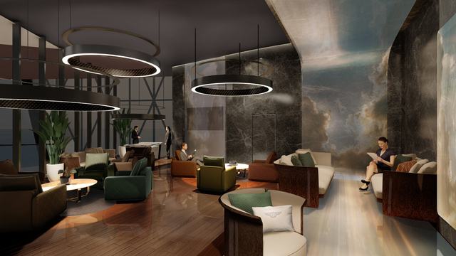 Cigar Lounge — Bentley Residences Miami