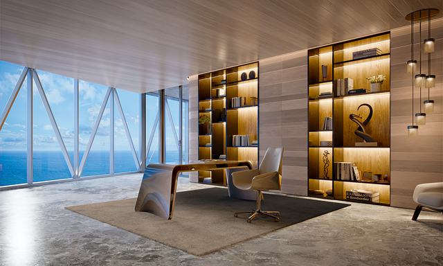 Penthouse — Bedroom — Bentley Residences Miami
